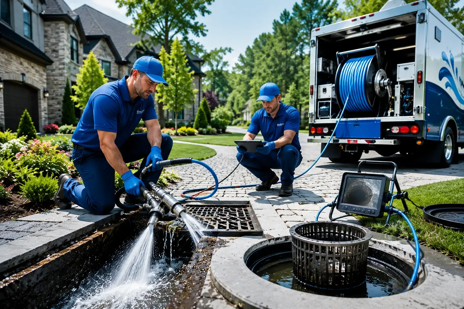 Local outdoor drain cleaning professionals in Glengary, WV
